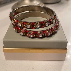 Red Bangle Bracelets